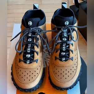 Timberland Wheat Brown and Black Hiking Sneakers